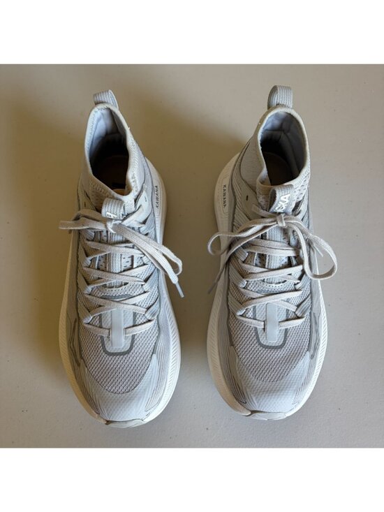 Hoka One One Kawana Mid Trainers Men\'s US8 Alabaster White Gray Stardust Mid-Cut main image 7